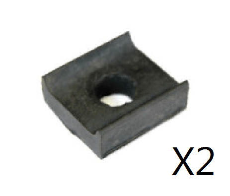 Rubber Pad Between Body/Axle - Set Of 2