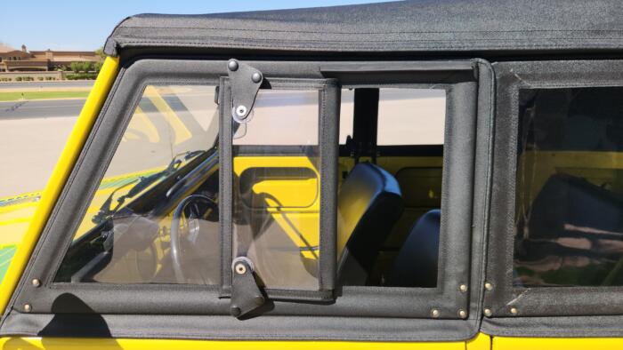 PLASTIC SIDE CURTAINS – SET OF 4  for VW Thing