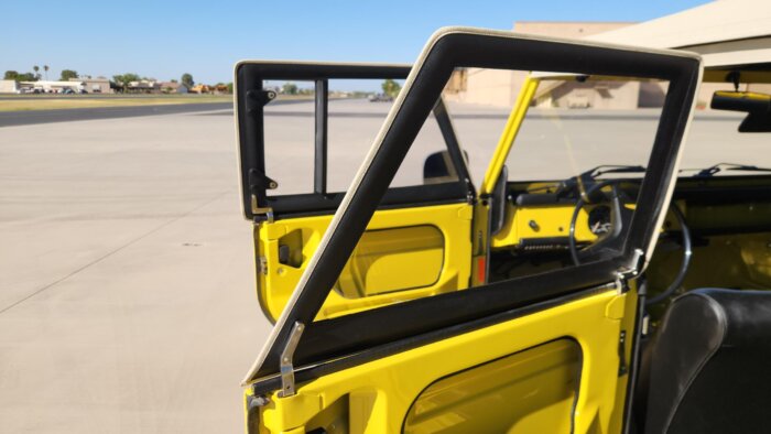 Plastic Side Curtains for VW Thing car.