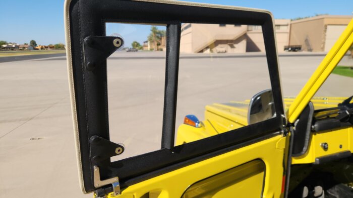 Plastic Side Curtains for VW Thing car.