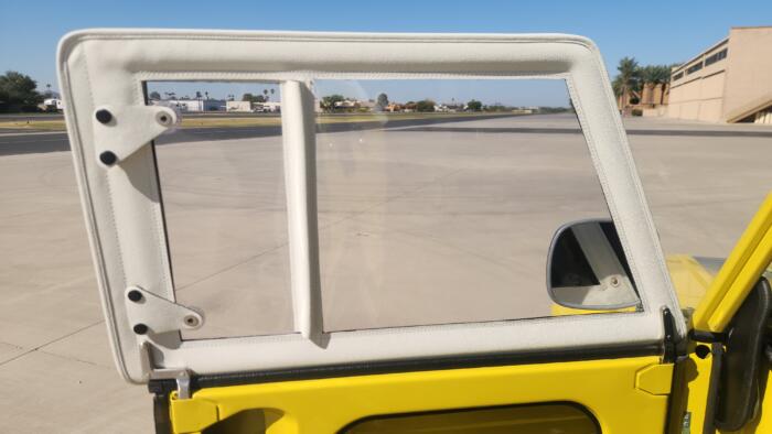 Plastic Side Curtains for VW Thing car.