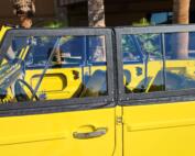 SLIDING GLASS SIDE CURTAINS – SET OF 4 VW Thing Sliding Glass Side Curtain, front and rear.