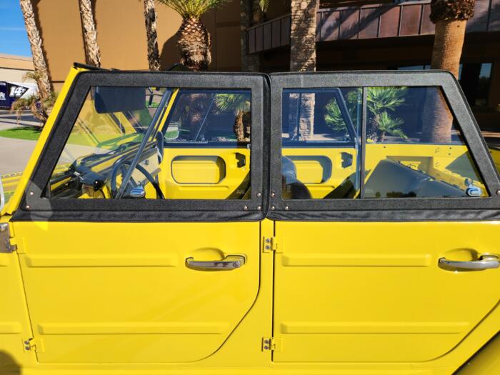 VW Thing Glass Side Curtain Set.