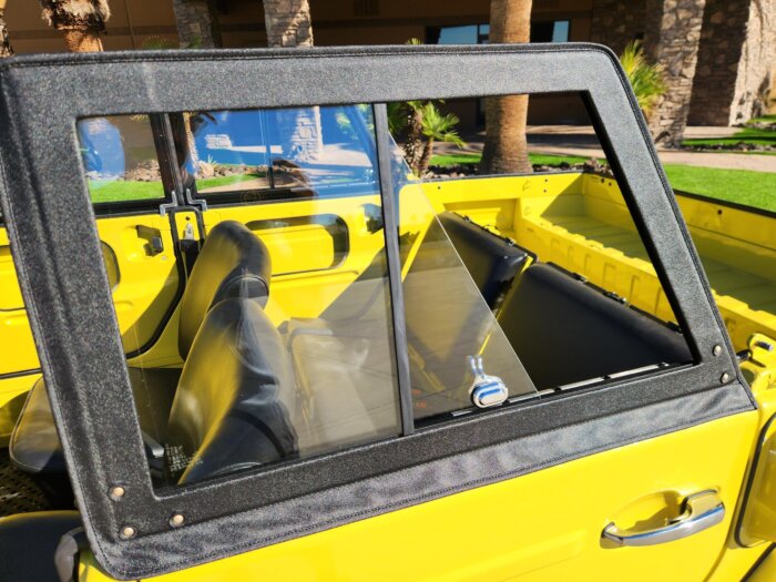 VW Thing Sliding Glass Side Curtains.