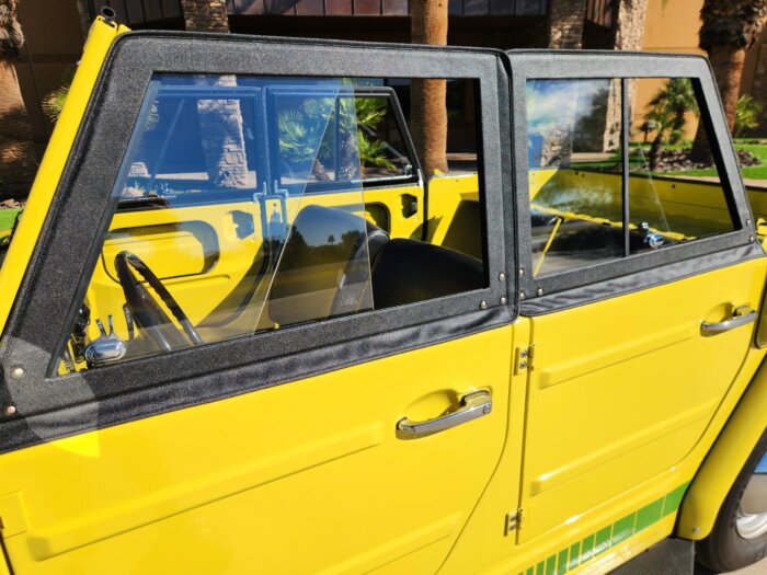 VW Thing Glass Side Curtains.