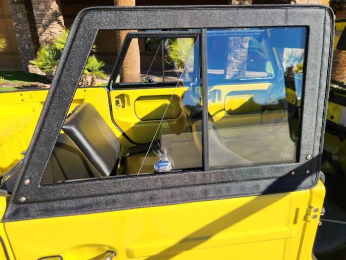 VW Thing Sliding Glass Side Curtains.