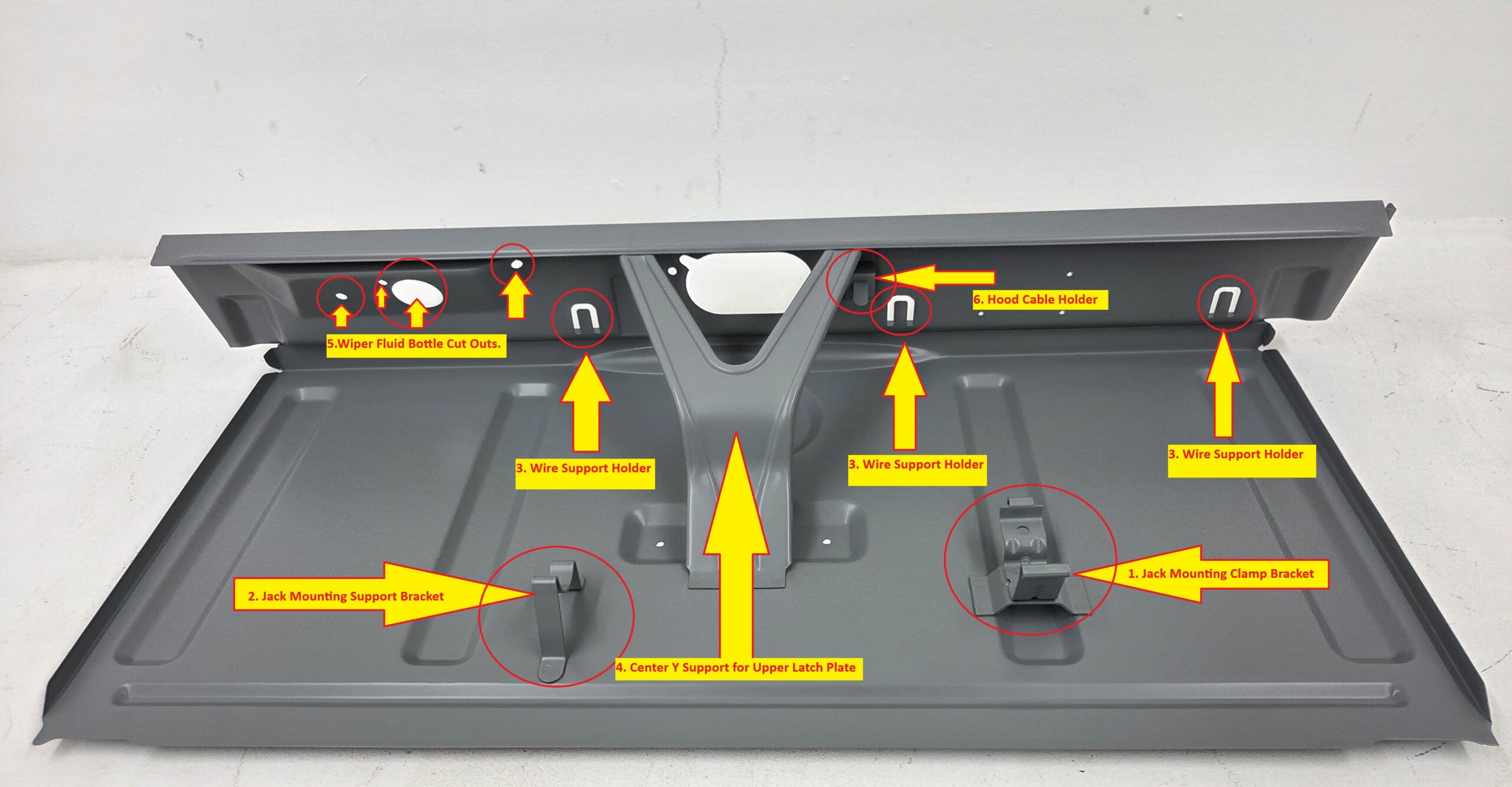 Front Apron with Upper Latch Panel – Complete Front Apron with Upper Latch Panel - Complete - Image 3