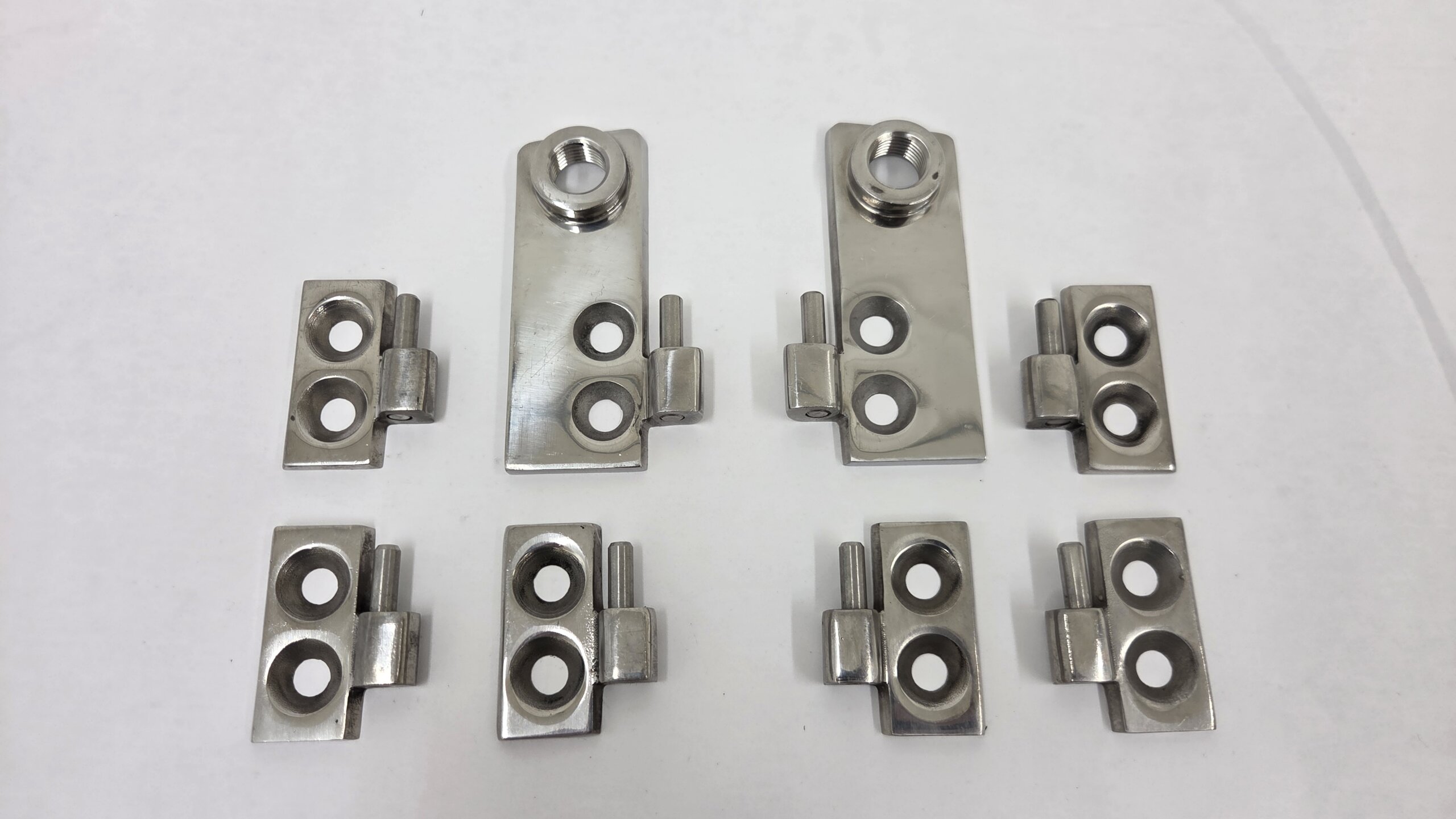 Mirror Mount & Door Hinge Set Stainless  for VW Thing