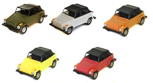 Thing Plastic Display Cars Set Of 5  for VW Thing