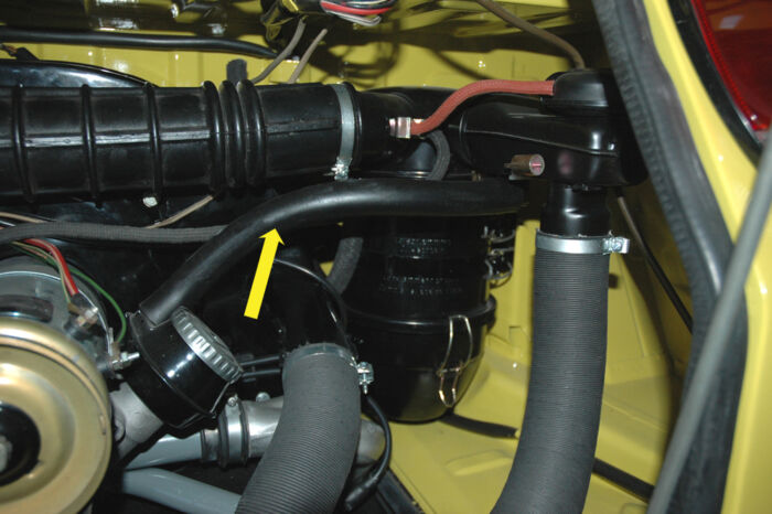 Hose, Air Cleaner To Oil Fill  for VW Thing