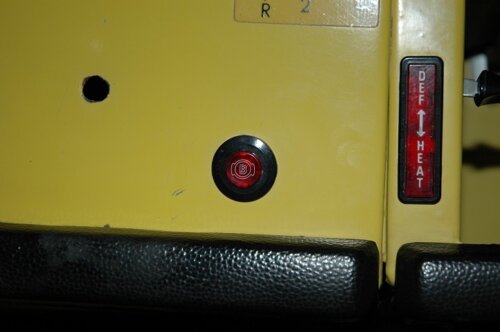 Lens, Brake Warning Light  for VW Thing