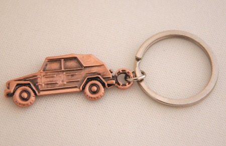 Copper Finish Miniature Key Chain  for VW Thing