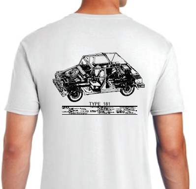 THING X-RAY T-SHIRT  for VW Thing