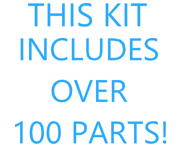 Ultimate Rubber And Plastic Parts Kit 1973 – Over 100 Items  for VW Thing