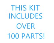 Ultimate Rubber And Plastic Parts Kit 1974 – Over 100 Items Ultimate Rubber And Plastic Parts Kit 1974 – Over 100 Items for VW Thing