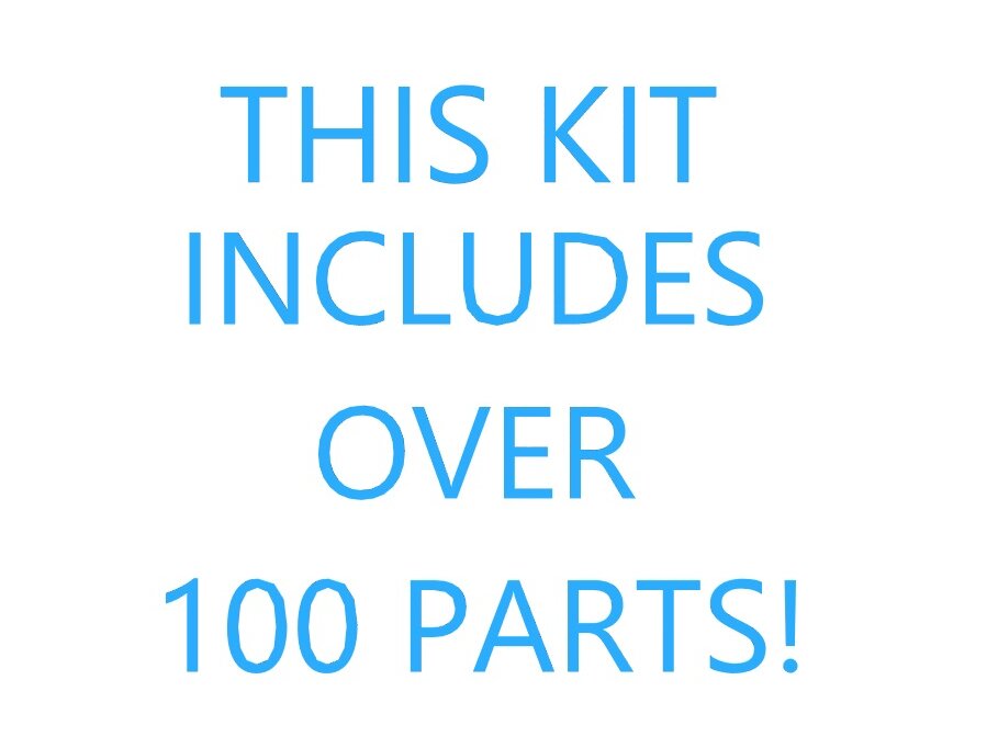 Ultimate Rubber And Plastic Parts Kit 1974 – Over 100 Items  for VW Thing