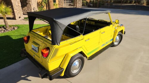 VW Thing Convertible Top with Visor