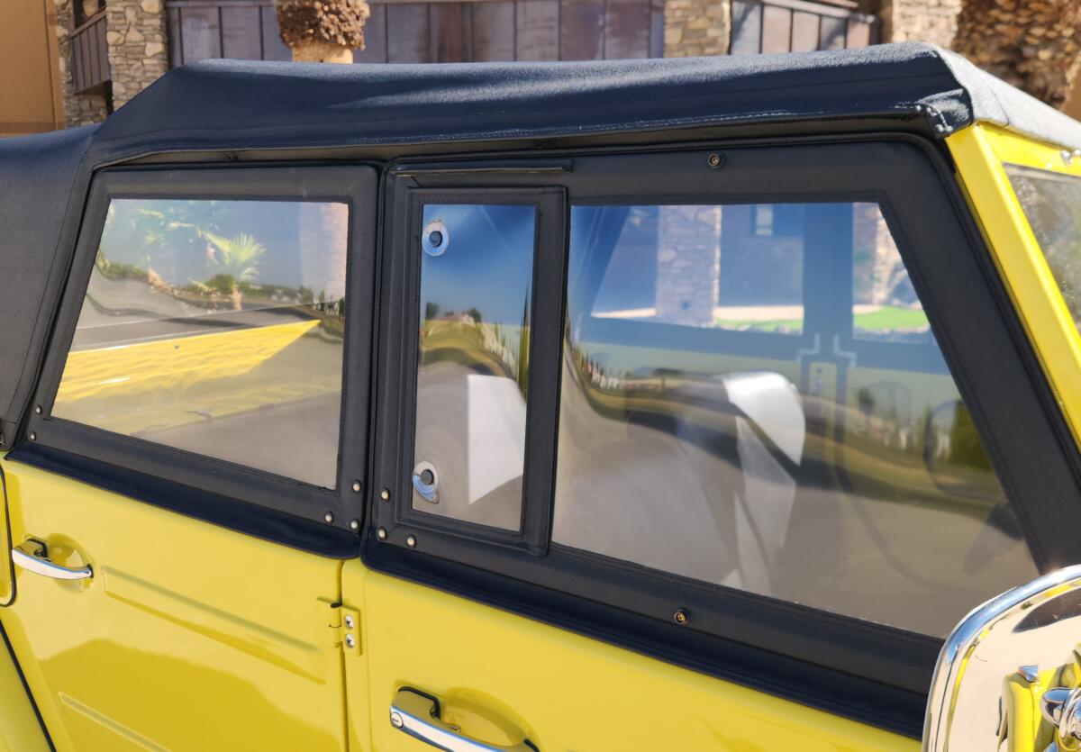 VW Thing Side Curtains and Windows