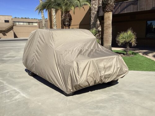 VW THING PREMIUM CAR COVER - TAUPE