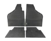 Economy Soft Rubber Floor Mats With Holes – Set of 4 (Charcoal) Economy Soft Rubber Floor Mats With Holes – Set of 4 (Charcoal) for VW Thing