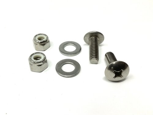 Hardware For License Plate Bracket Front Or Rear