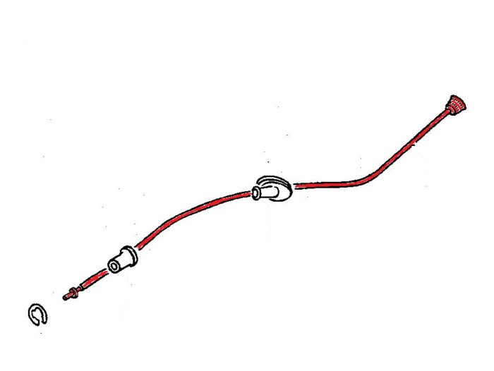 Speedometer Cable, Germany  for VW Thing