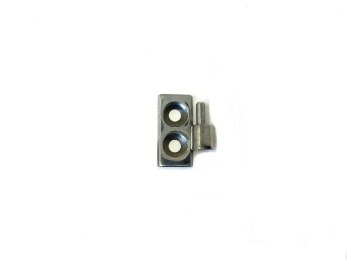 Hinge Half Left, Polished Stainless