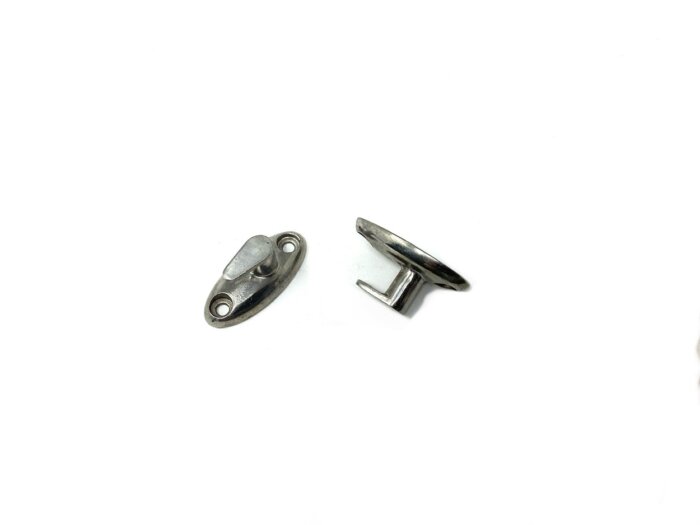 Seat Belt Hook, Stainless Set - Image 2