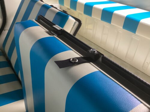 Backrest Strap & Snap Set  for VW Thing